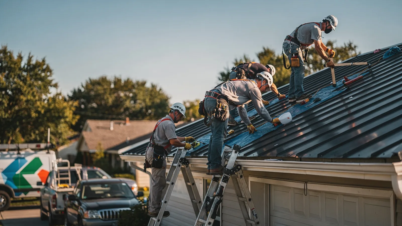 Metal Roof Installation in Claremont, IL near me